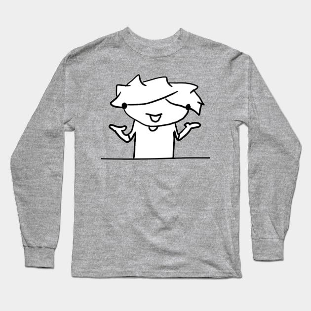 Why Worry? Long Sleeve T-Shirt by LilSteen